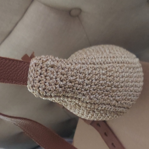 The Sak Tess Crochet Bamboo Static Sling Crossbody Bag - Picture 7 of 14